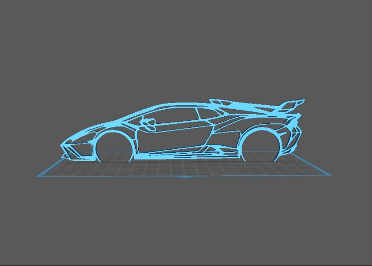 Lamborghini - Huracan Wall Art